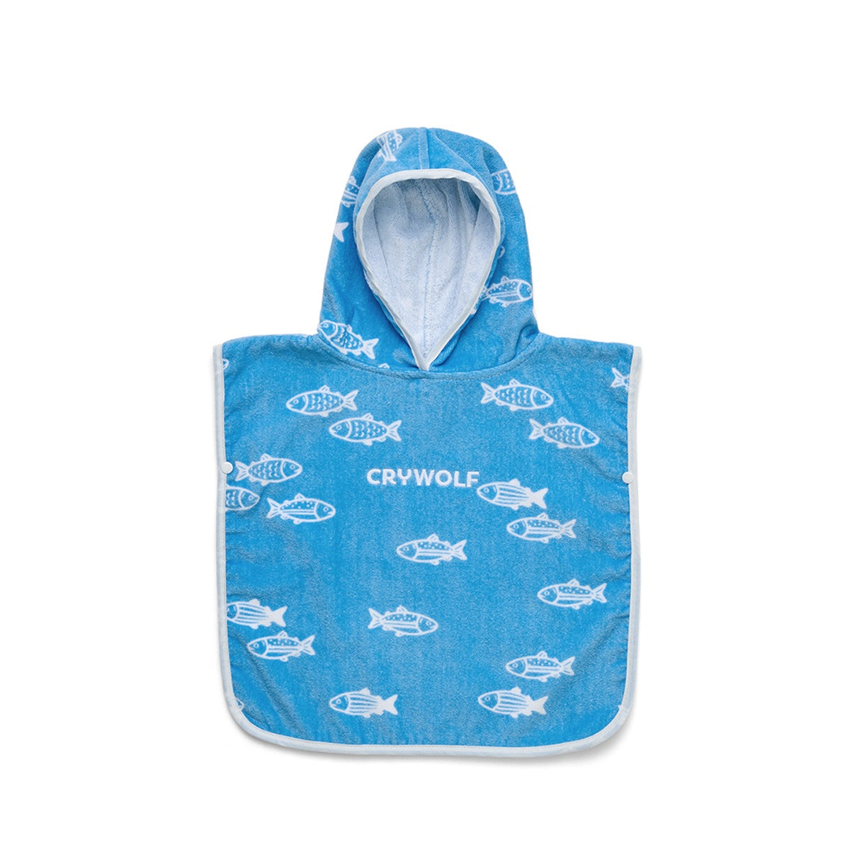 Crywolf - Baby Hooded Towel - Fish School