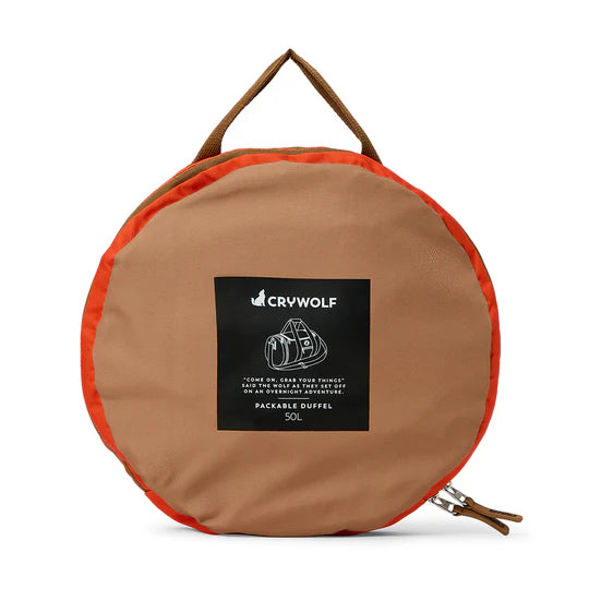 Crywolf - Packable Duffel - Ash Colourblock