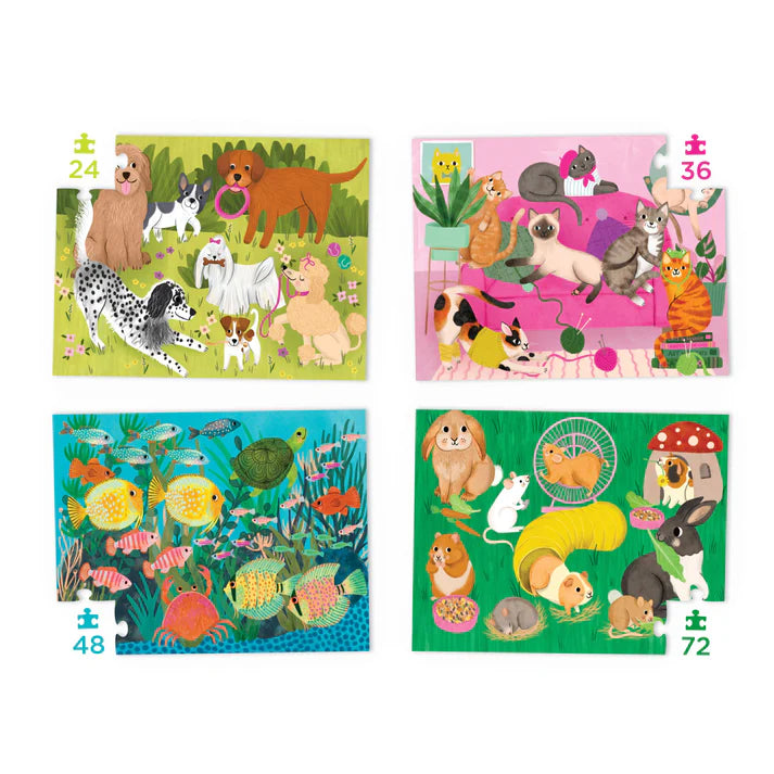Croc Creek Four Puzzles - 24pc, 36pc, 48pc + 72pc
