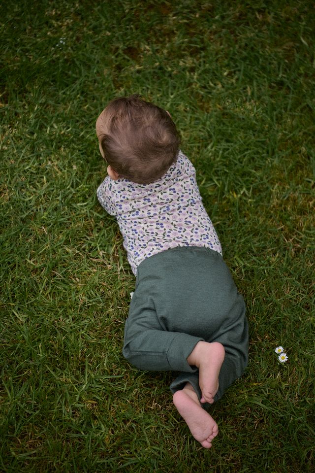 Nature Baby - L/S Merino Bodysuit - Briarwood Lilac