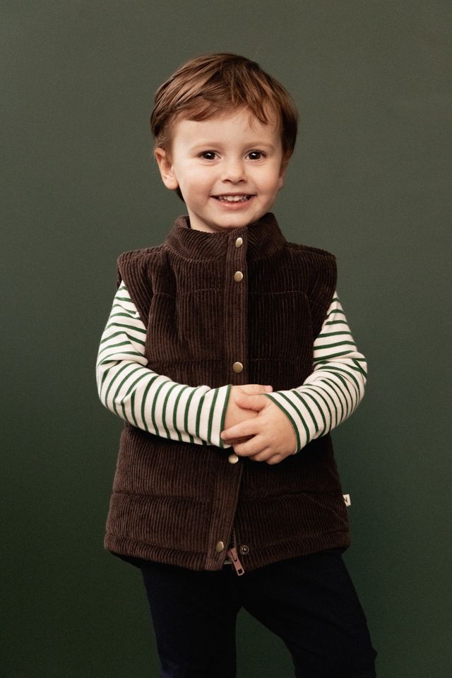 Nature Baby - Abel Vest - Pinecone