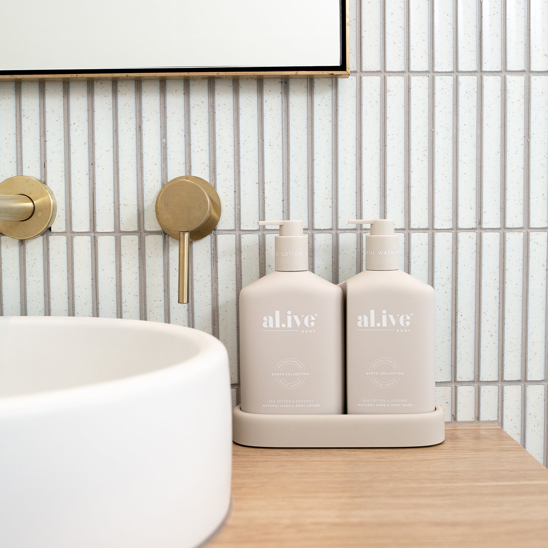 Al.ive - Wash + Lotion Duo - Sea Cotton & Coconut