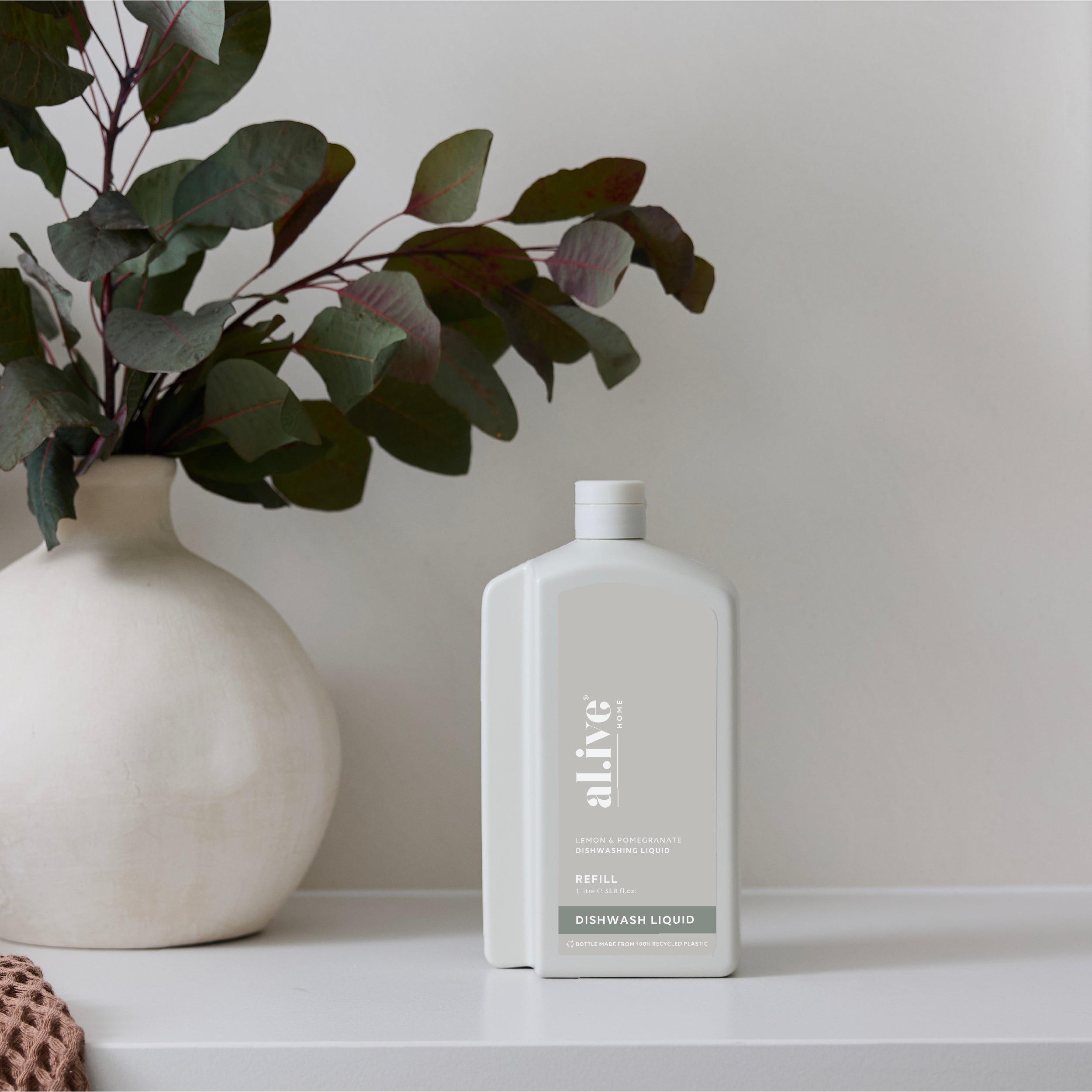 Al.ive - Dish Wash Liquid Refill - Lemon + Pomegranate