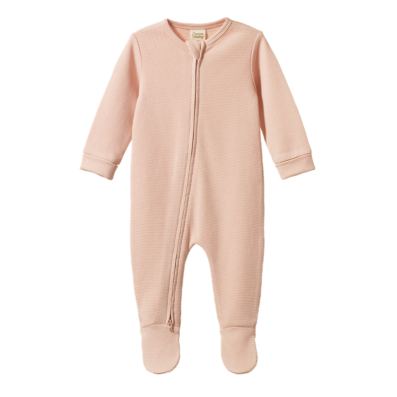 Nature Baby - Dreamlands Suit Waffle - Rose Dust