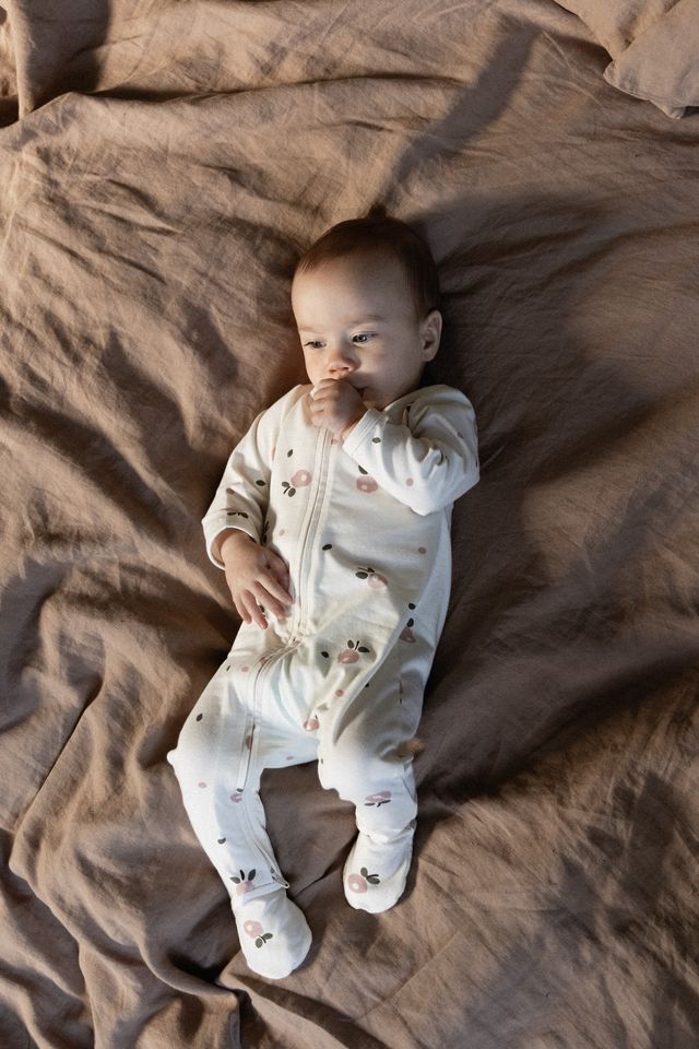 Nature Baby - Dreamlands Suit - Posey Blossom Peach