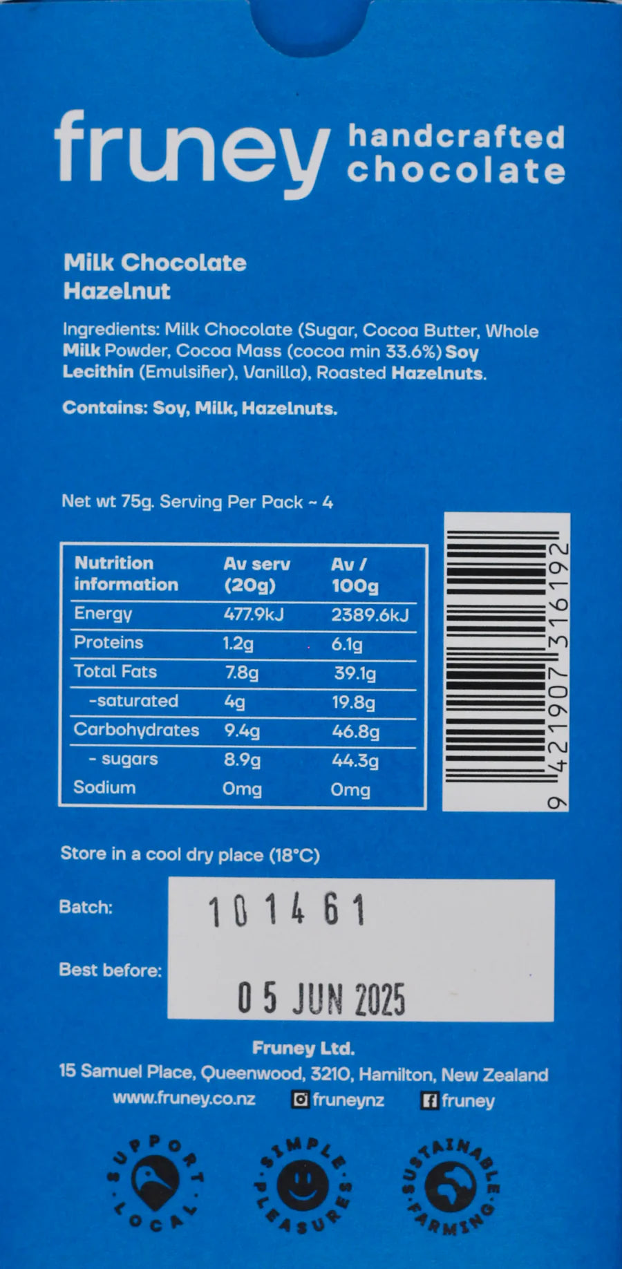 Fruney - Chocolate Blocks