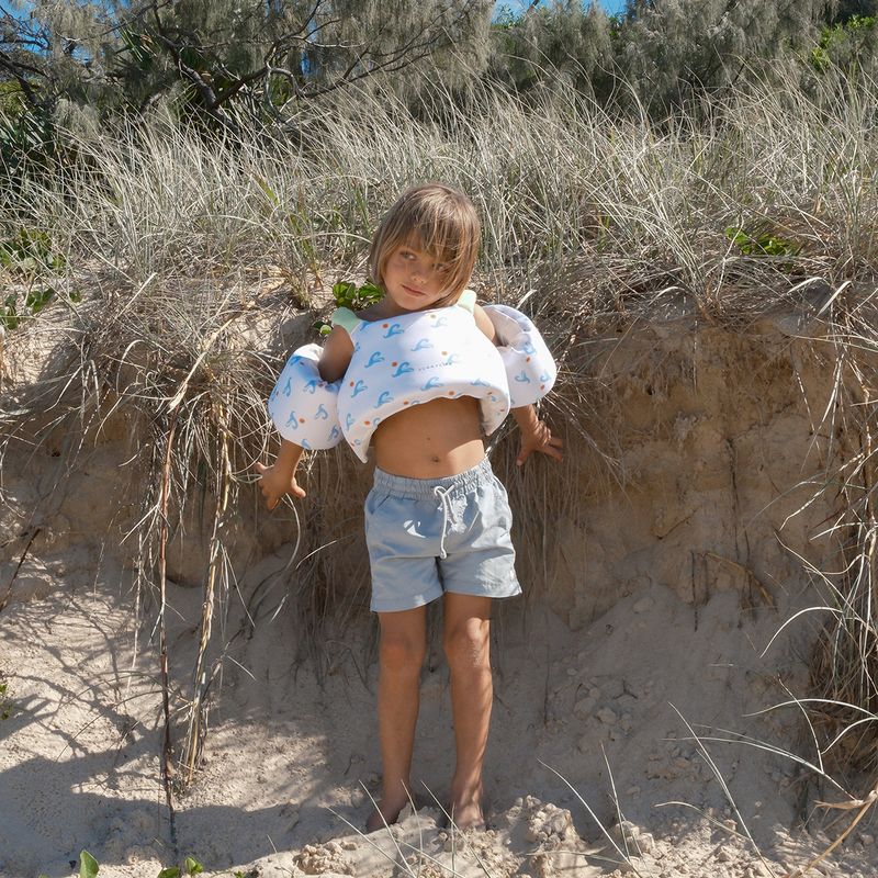 Sunnylife - Floatie Jacket 3-6Y - Sammy the Seagull Blue Wave