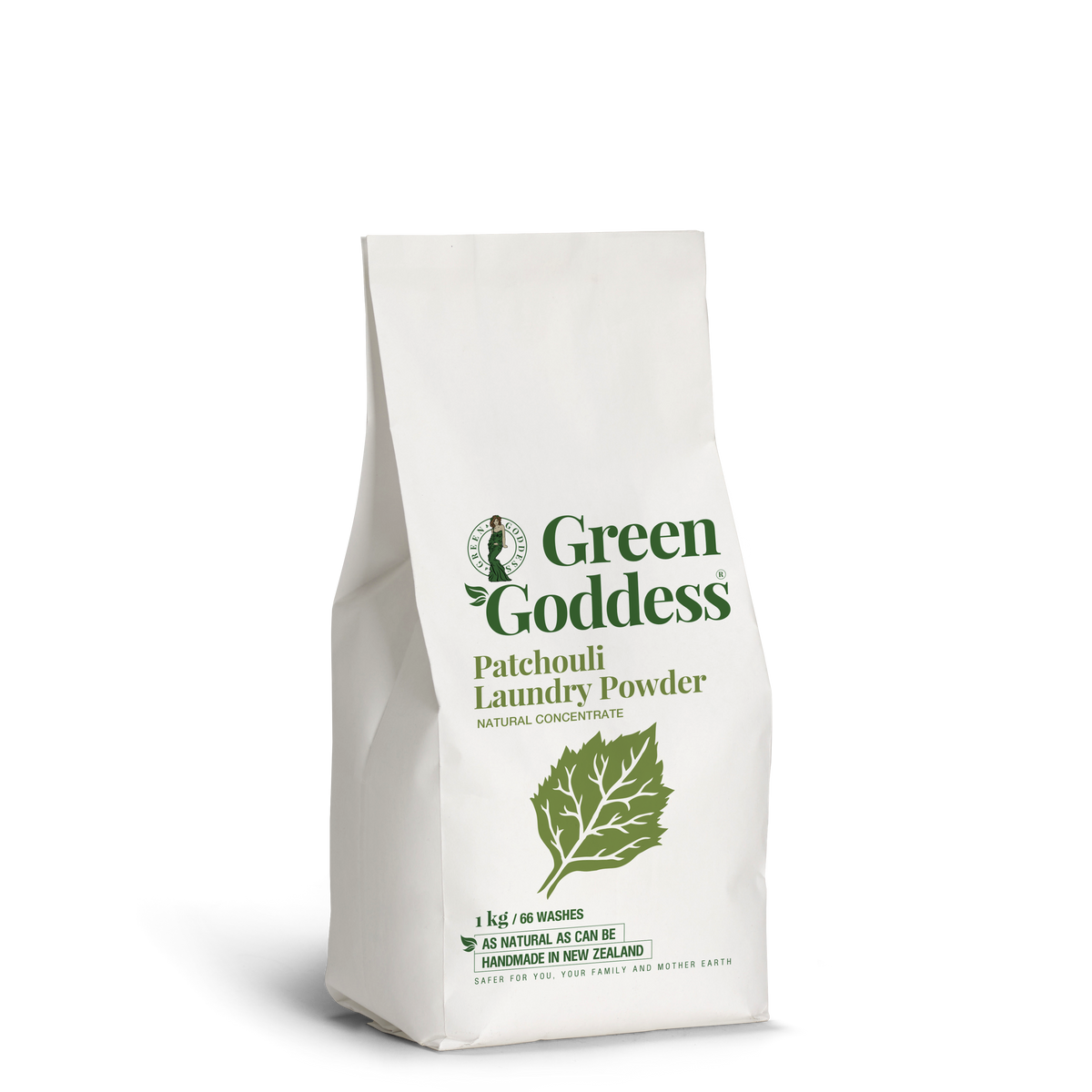 Green Goddess - Natural Laundry Powder Patchouli Concentrate 1L