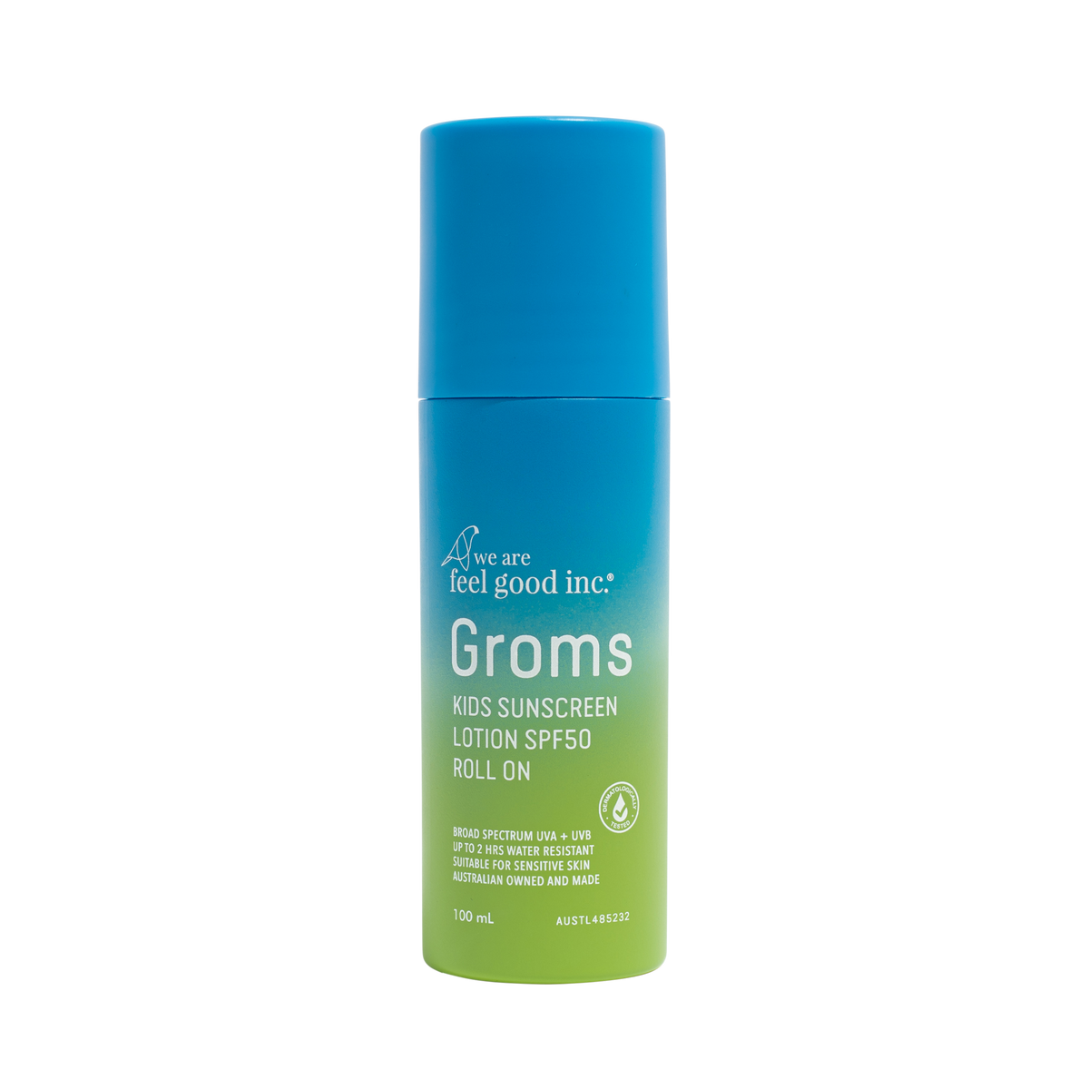 We Are Feel Good - Groms Kids Sunscreen Lotion SPF50 Roll On 100ml