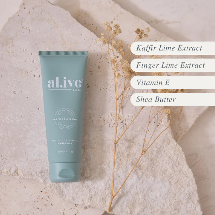 Al.ive - Hand Cream - Kaffir Lime + Green Tea
