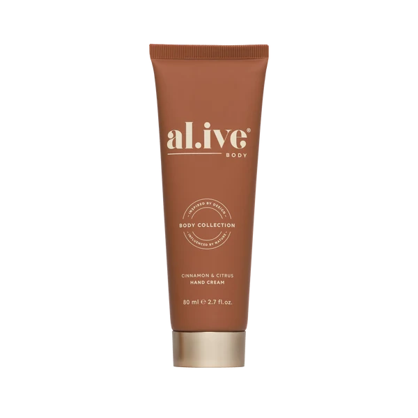 Al.ive - Hand Cream Cracker - Cinnamon + Citrus