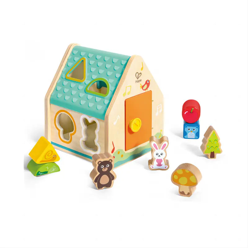 Hape - Critter House Shape Sorter