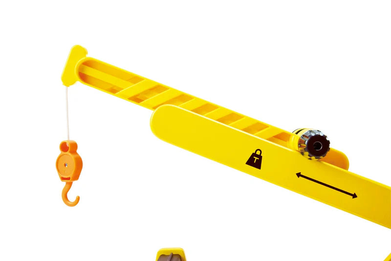 Hape - Mobile Crane + Construction Set