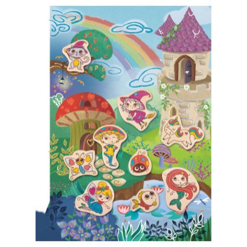 Hape - Storytelling DIY Magnets - Magic Friends