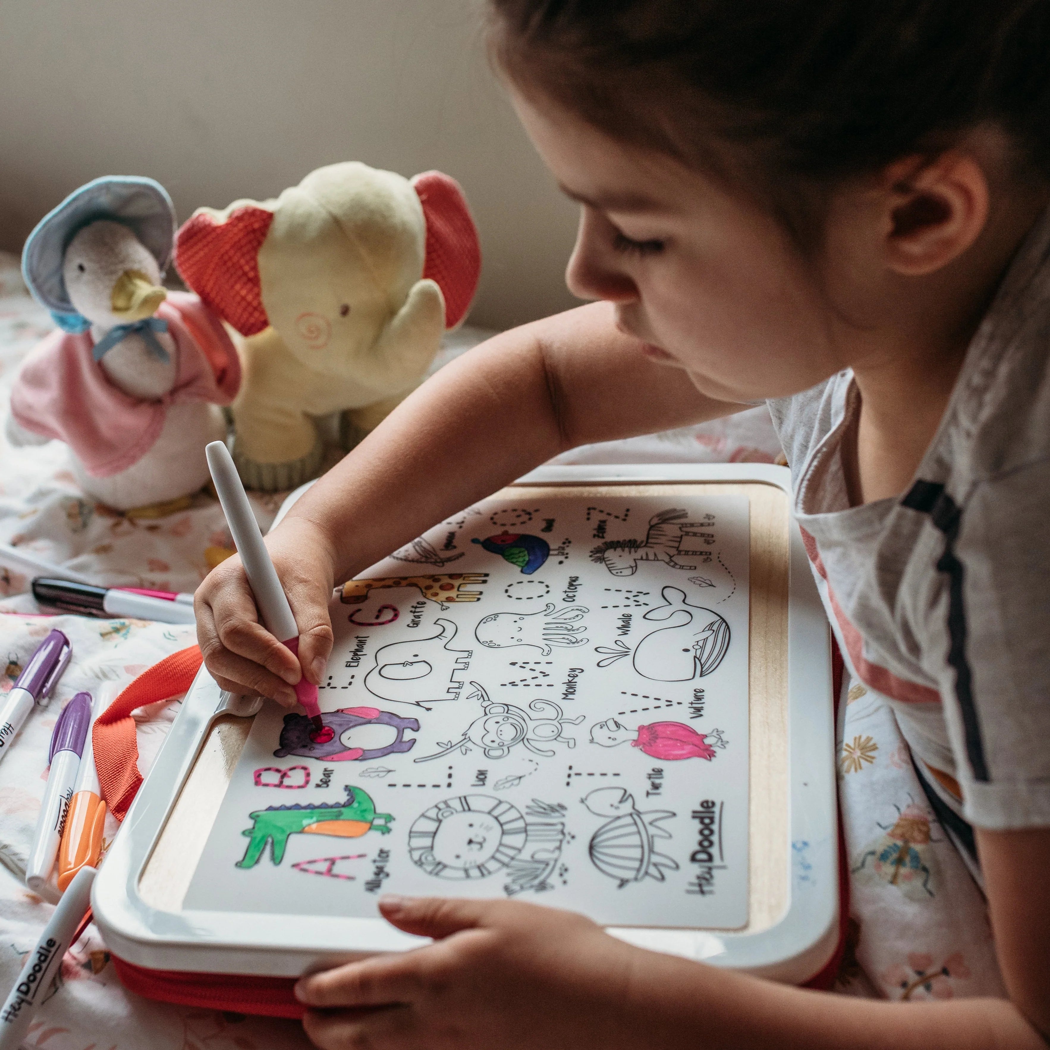 Hey Doodle - Reusable Silicone Colouring Mats - Mini