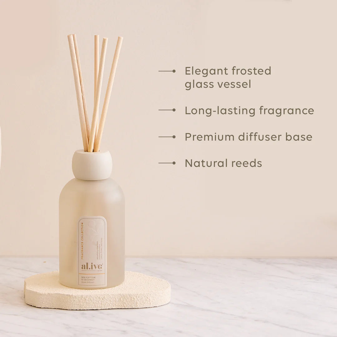 Al.ive - Reed Diffuser - Apricot + Sweet Fig