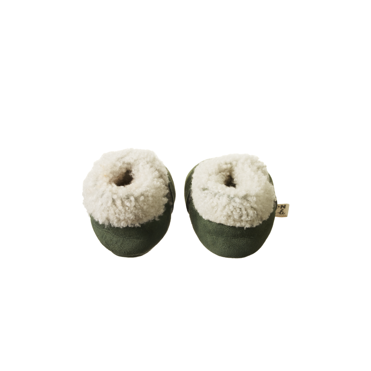 Nature Baby - Lambskin Booties - Thyme