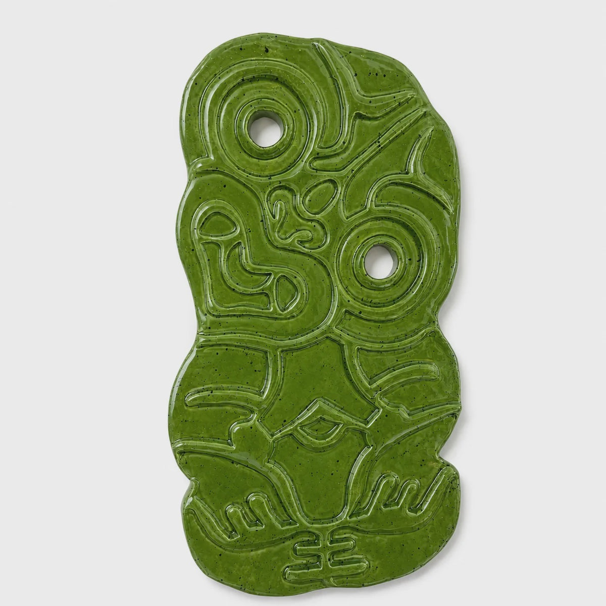 Speckled Kākāriki Tiki