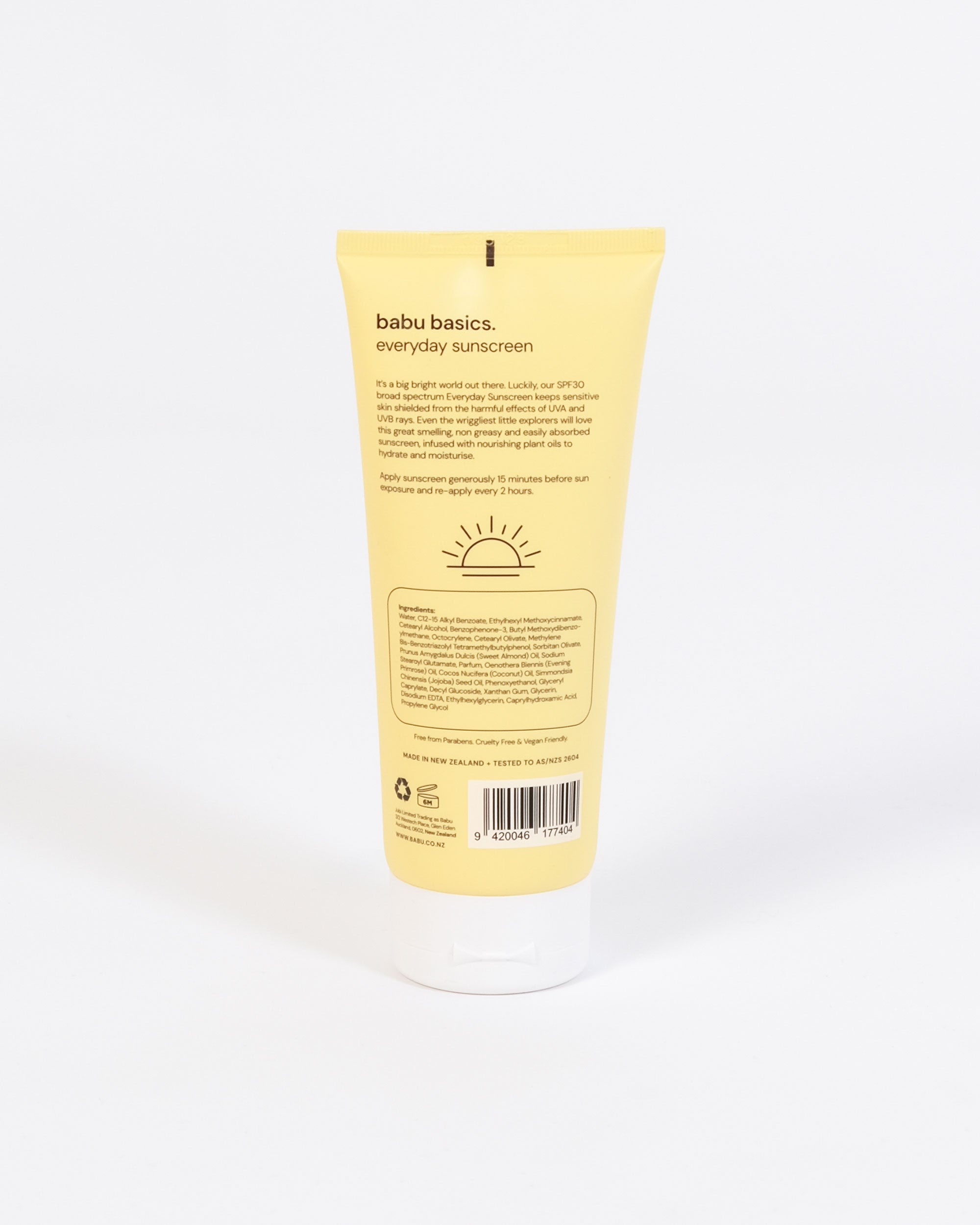 Babu - Everyday Sunscreen (200ml)