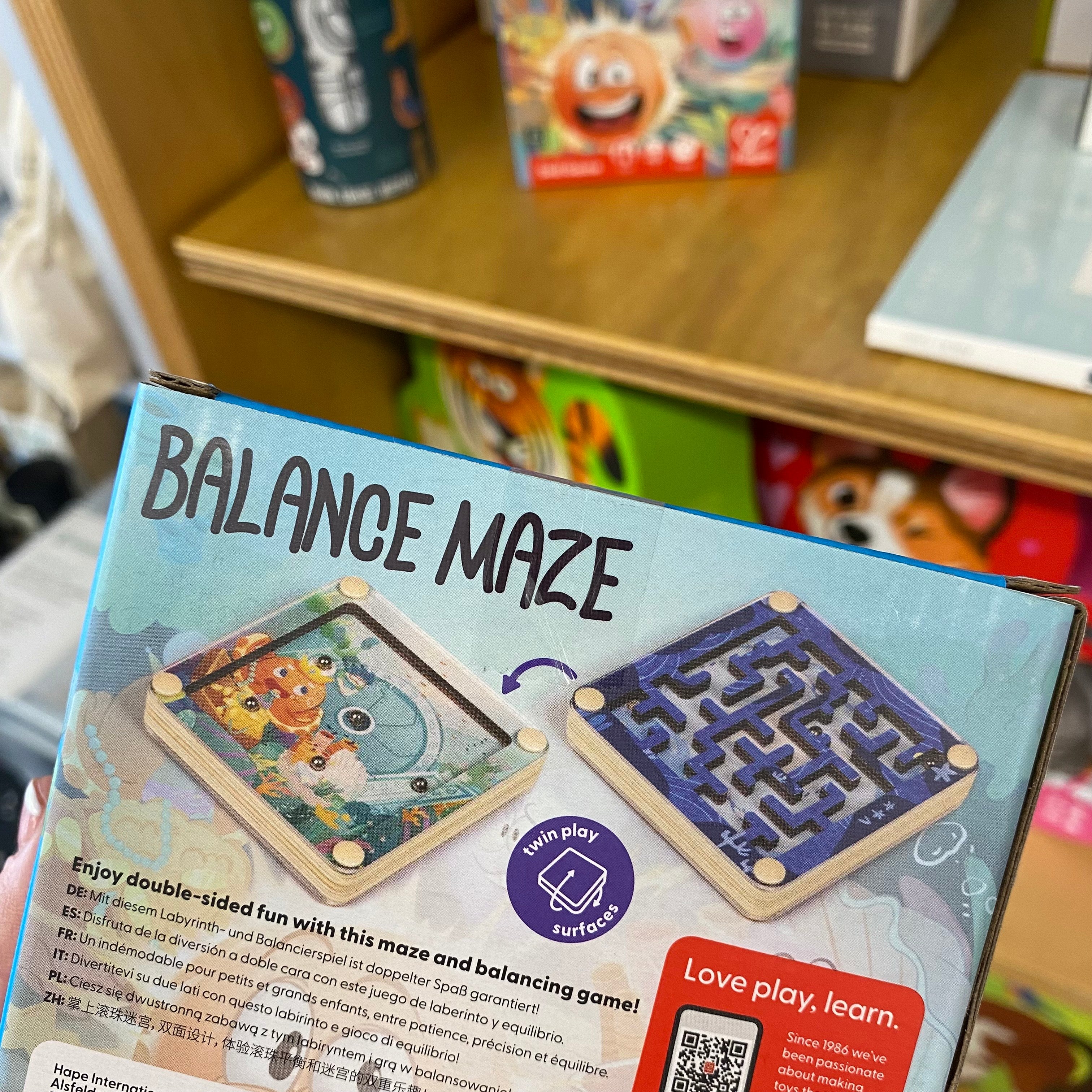 Hape - 2in1 Marble Maze Game