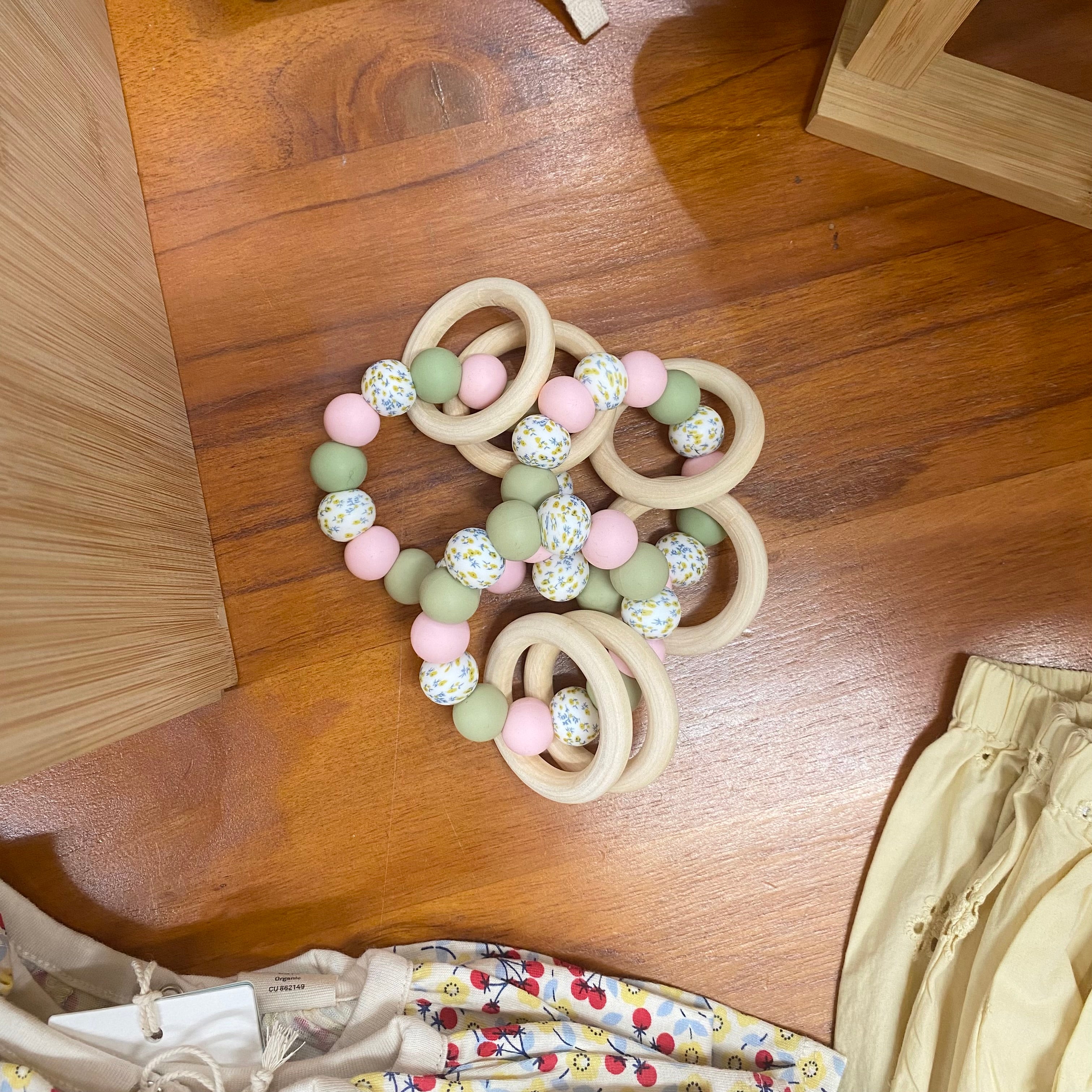 Tiny Creations - Pink + Green Floral