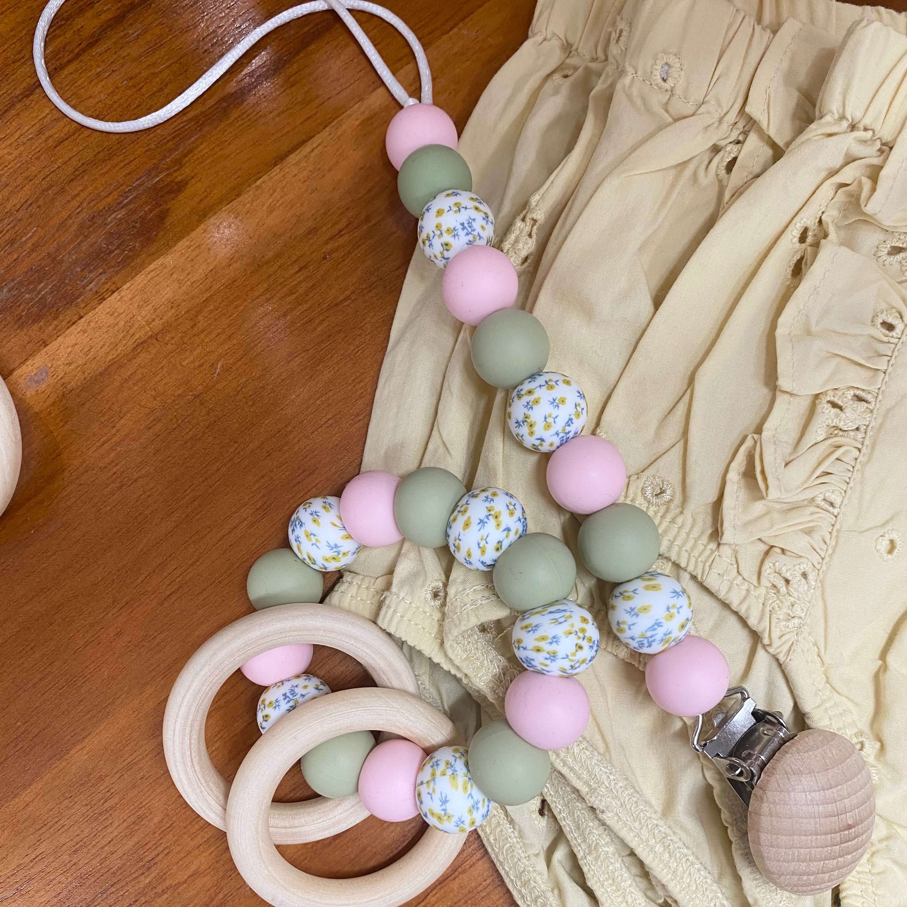 Tiny Creations - Pink + Green Floral