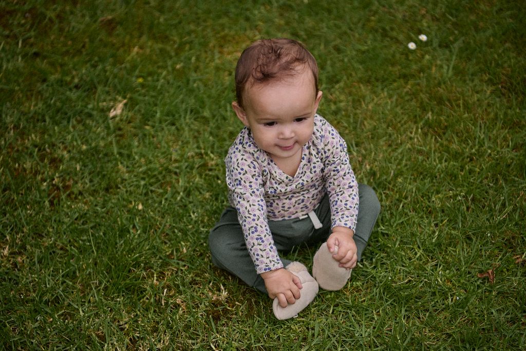 Nature Baby - L/S Merino Bodysuit - Briarwood Lilac