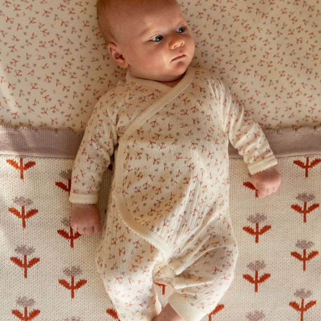 Nature Baby - Kimono Stretch + Grow Pointelle - Dandelion