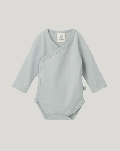 Babu - L/S Kimono Bodysuit - Sky