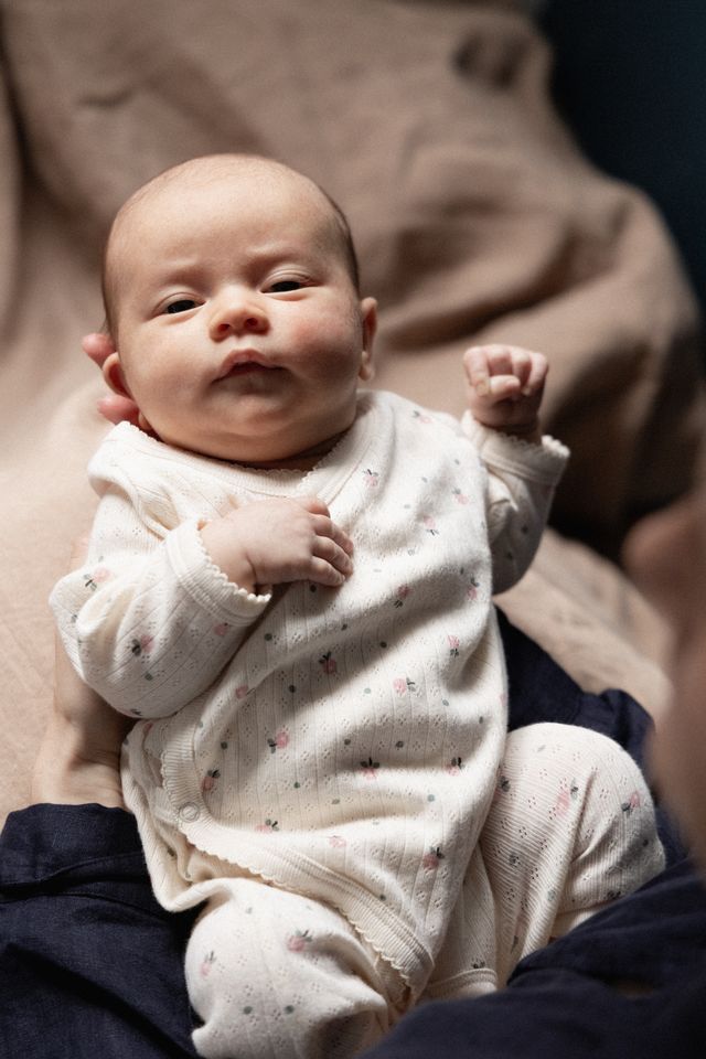 Nature Baby - Kimono Stretch + Grow Pointelle - Posey Blossom