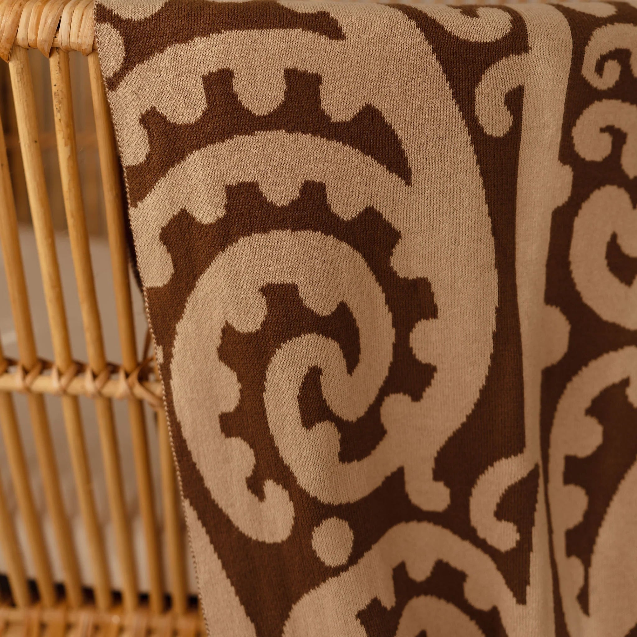 Awhi Company - Knitted Blanket - Pitau