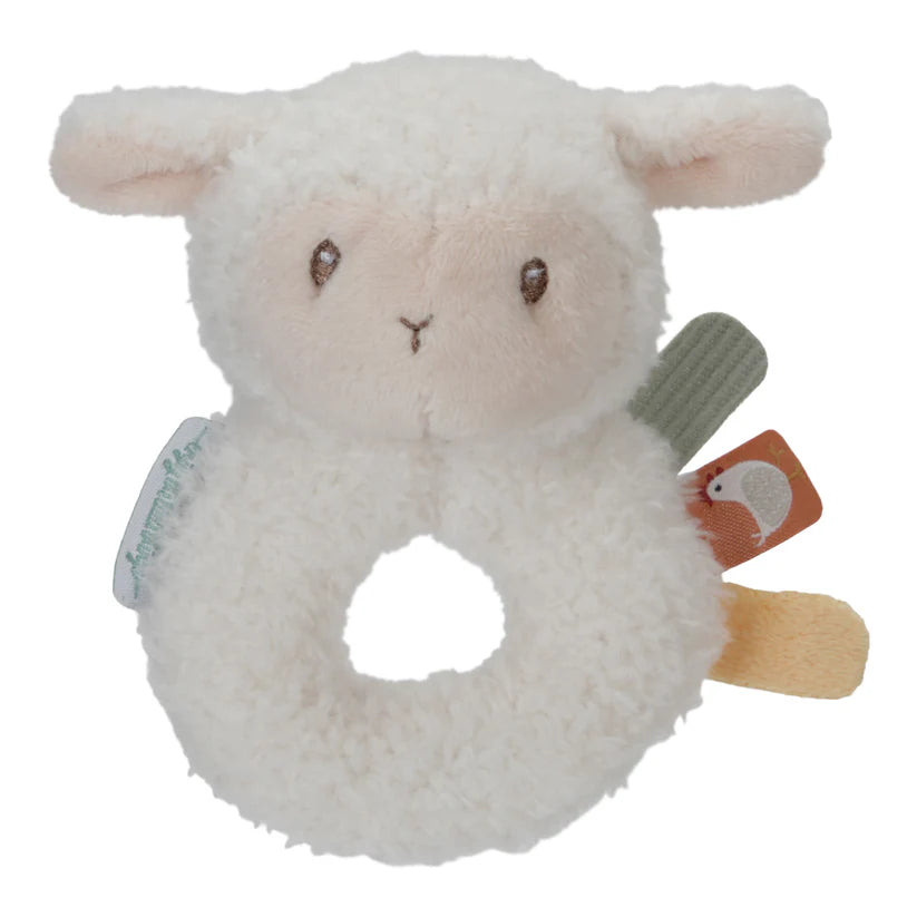 Ring Rattle - Soft Sheep