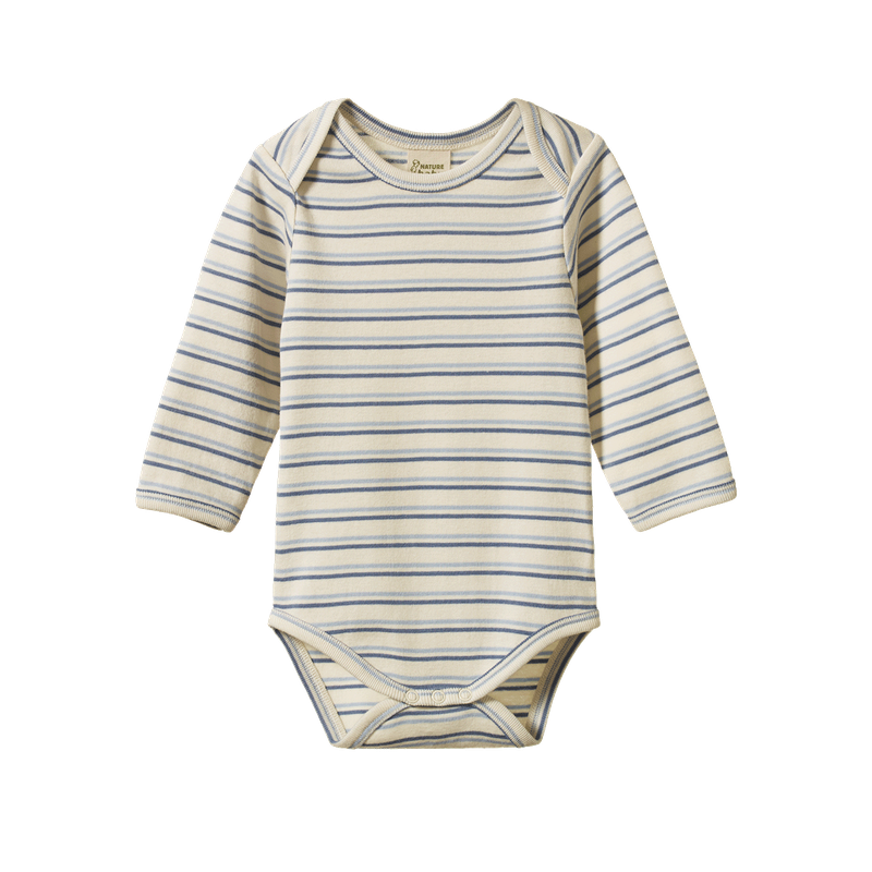 Nature Baby - L/S Bodysuit - Horizon Stripe