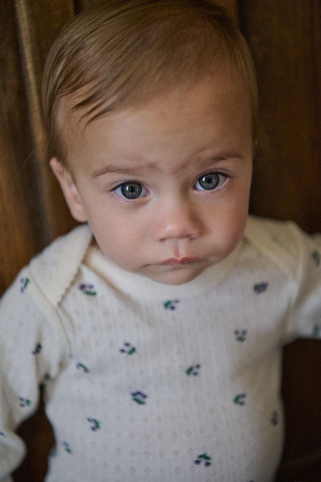 Nature Baby - L/S Bodysuit Pointelle - Winter Berry