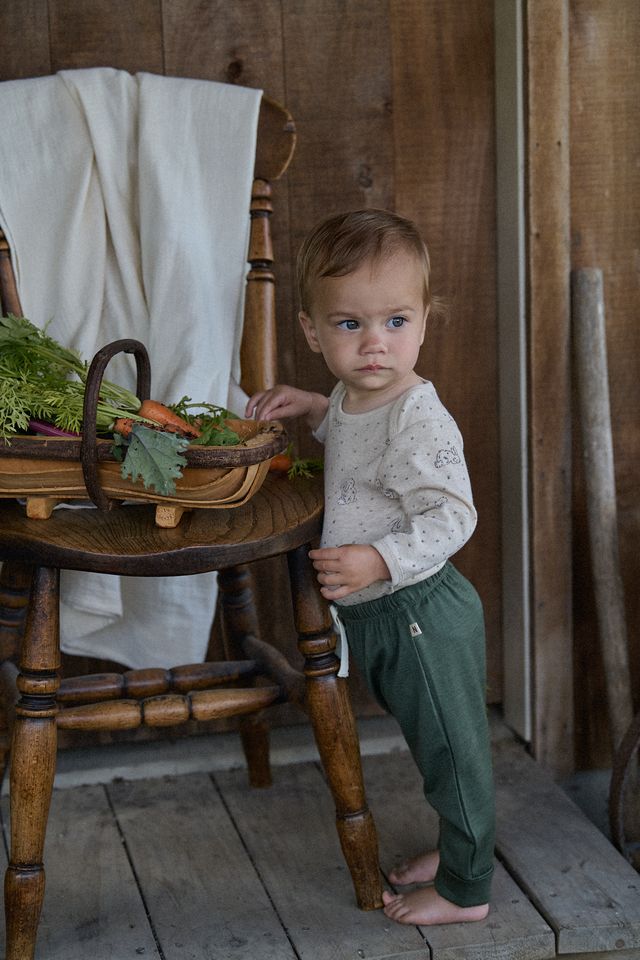 Nature Baby - L/S Bodysuit - Bramble Burrow Print