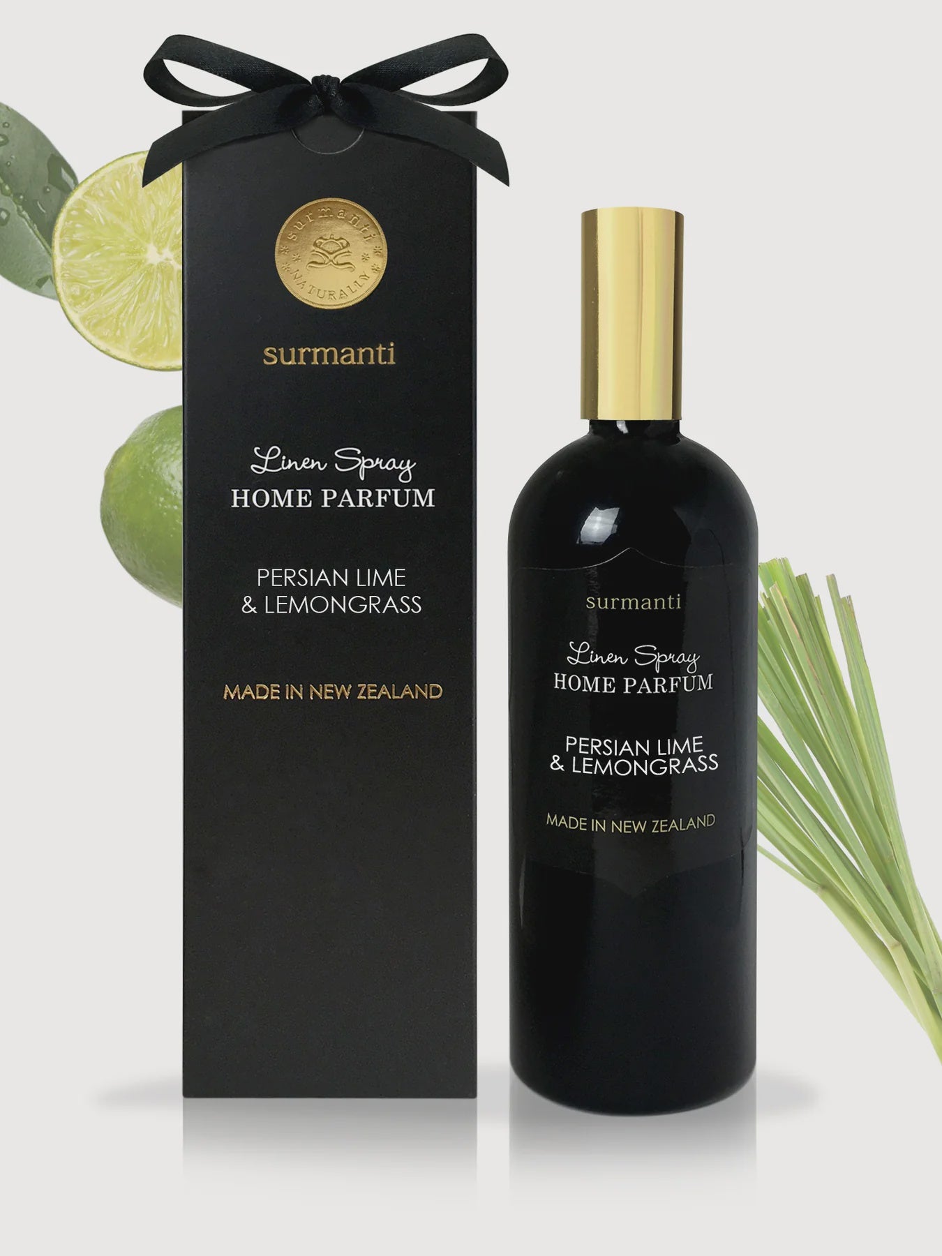 Surmanti - Room Spray Odour Eliminator - Lime + Lemongrass