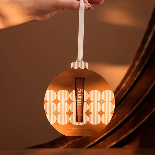 Al.ive - Tinted Lip Butter Ornament - Cinnamon + Citrus