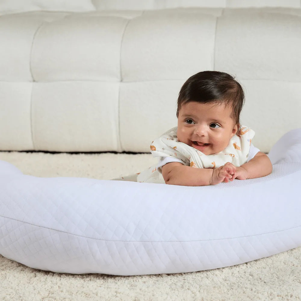 Purflo - Breathe Pregnancy Pillow - Luxe White