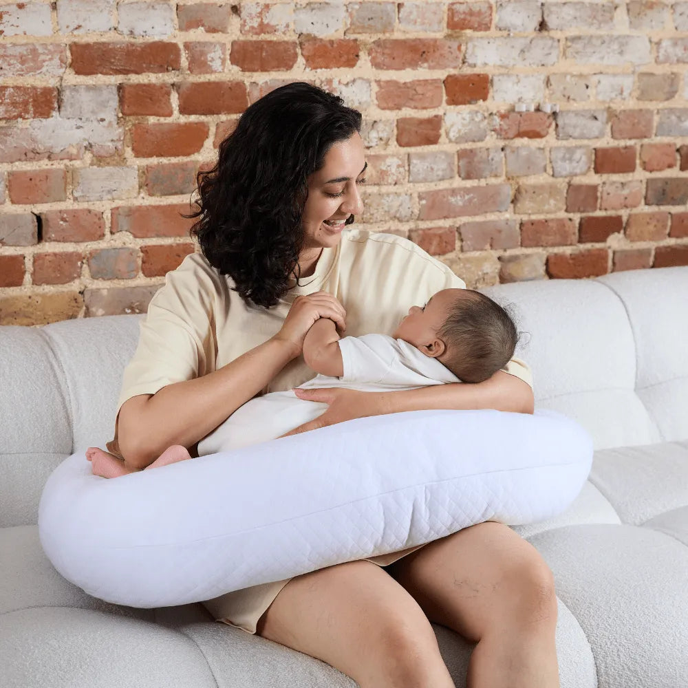 Purflo - Breathe Pregnancy Pillow - Luxe White