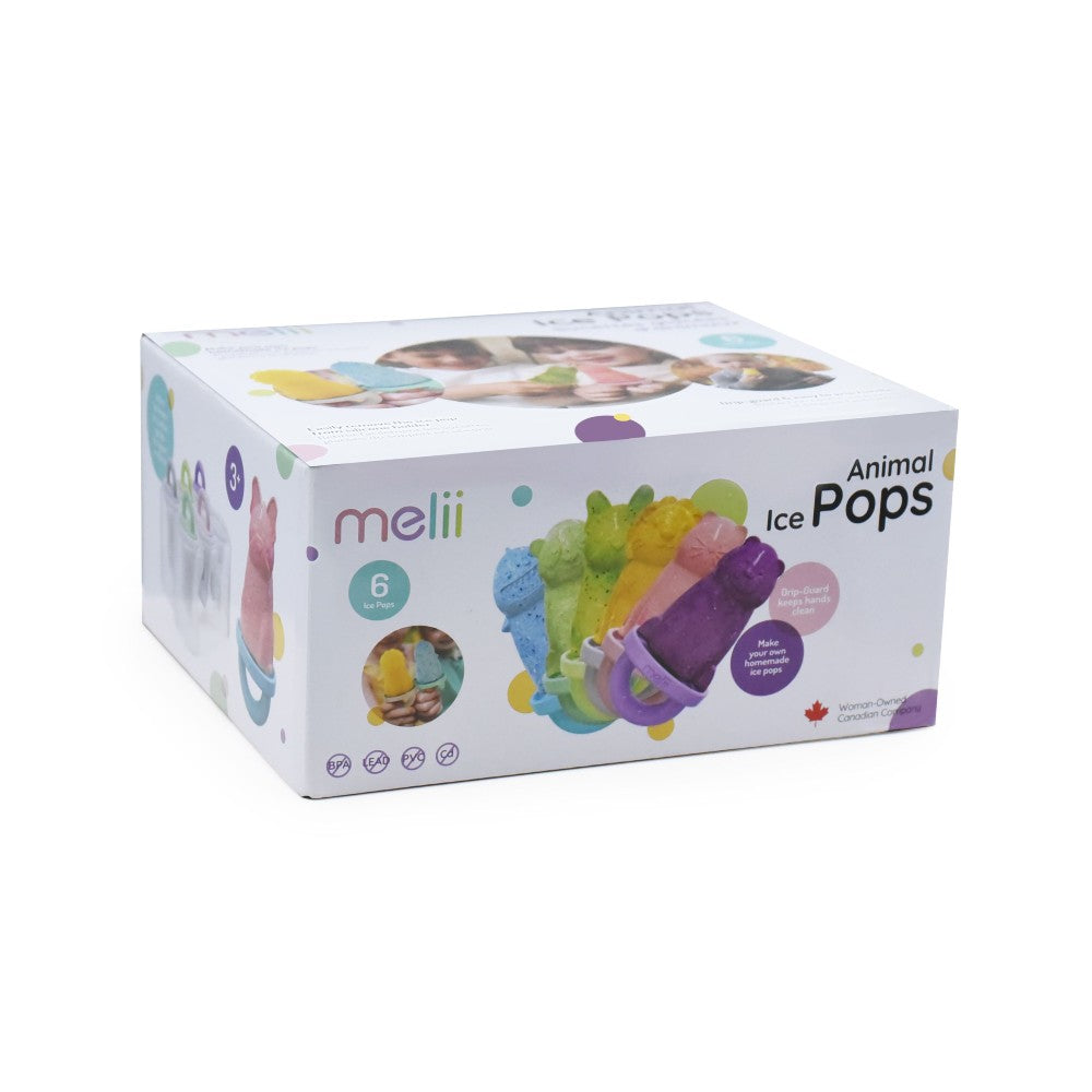 Melii - Animal Ice Pops - 6pk
