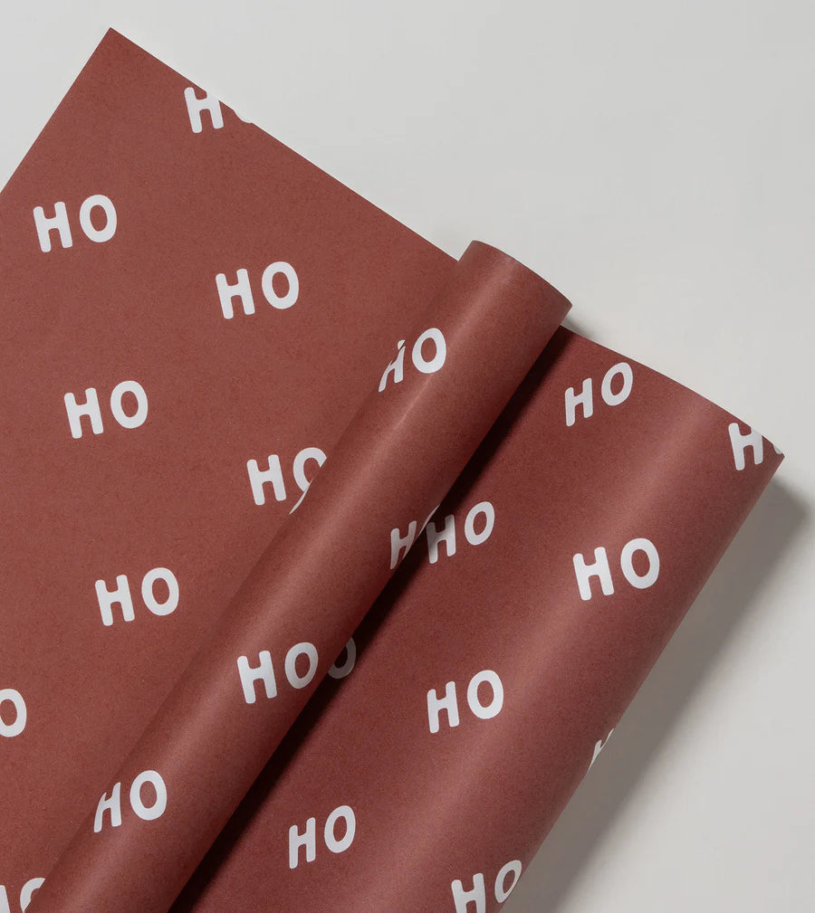 MadePaper - Ho Ho Ho Wrapping Paper (Mulled Wine)