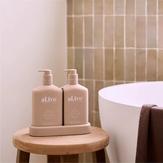 Al.ive - Wash + Lotion Duo - Apricot + Sweet Fig