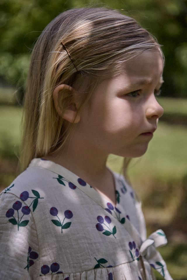 Nature Baby - Mabel Dress - Winter Berry Natural