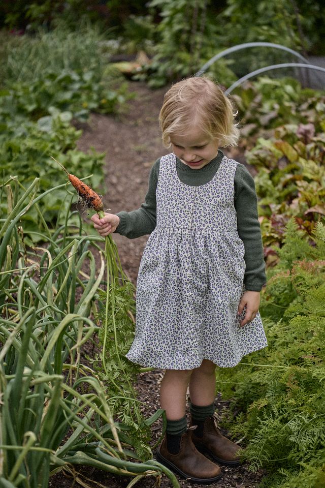 Nature Baby - Amelia Pinafore - Briarwood Heron