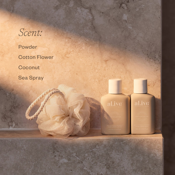 Al.ive - Body Care Travel Ornament - Sea Cotton + Coconut