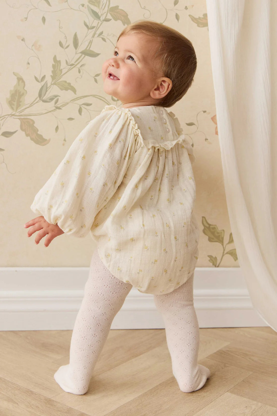 Jamie Kay - Muslin Frances Playsuit - Vintage Ditsy