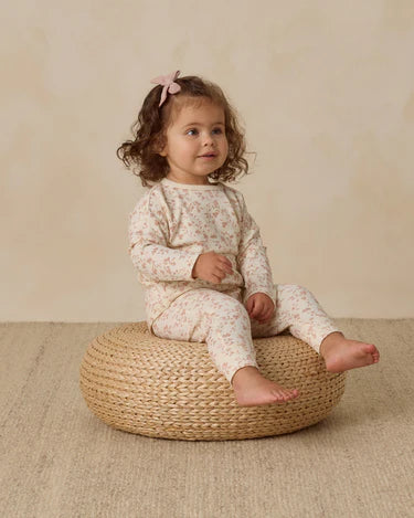 Quincy Mae - Drawstring Pant - French Garden