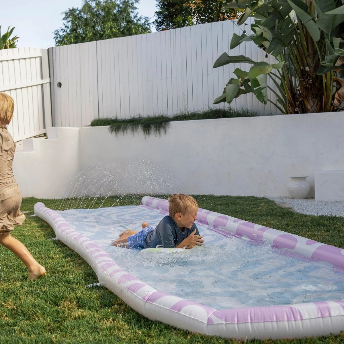 Sunnylife - Slip, Slide + Body Board Set - Sorbet Wave