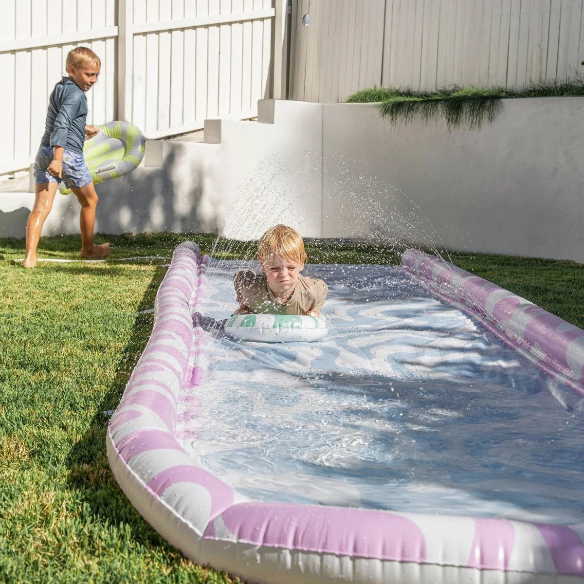 Sunnylife - Slip, Slide + Body Board Set - Sorbet Wave