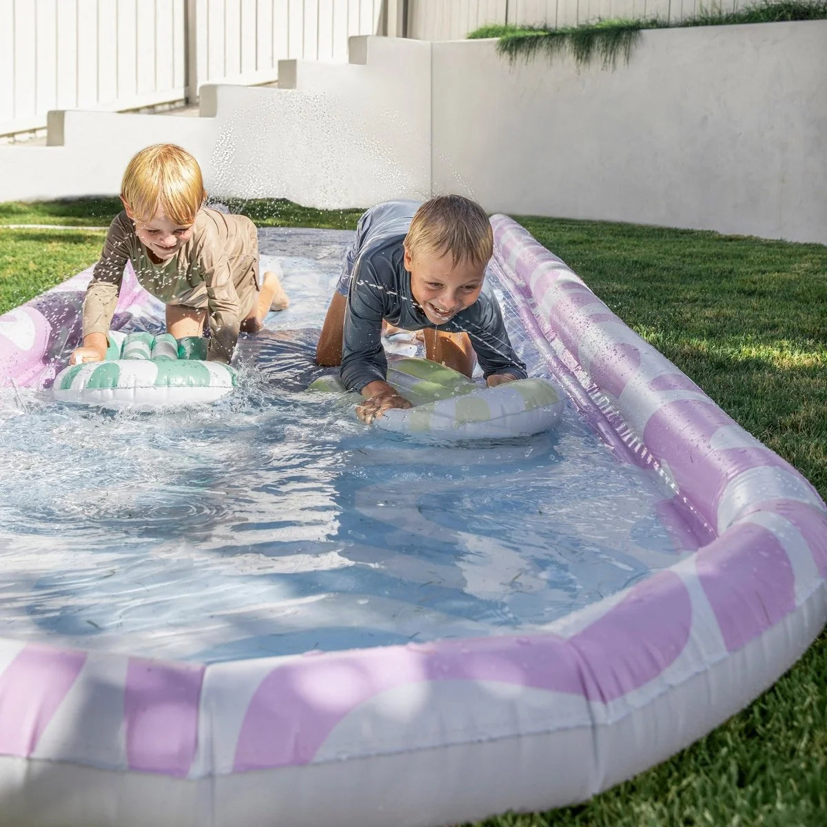 Sunnylife - Slip, Slide + Body Board Set - Sorbet Wave